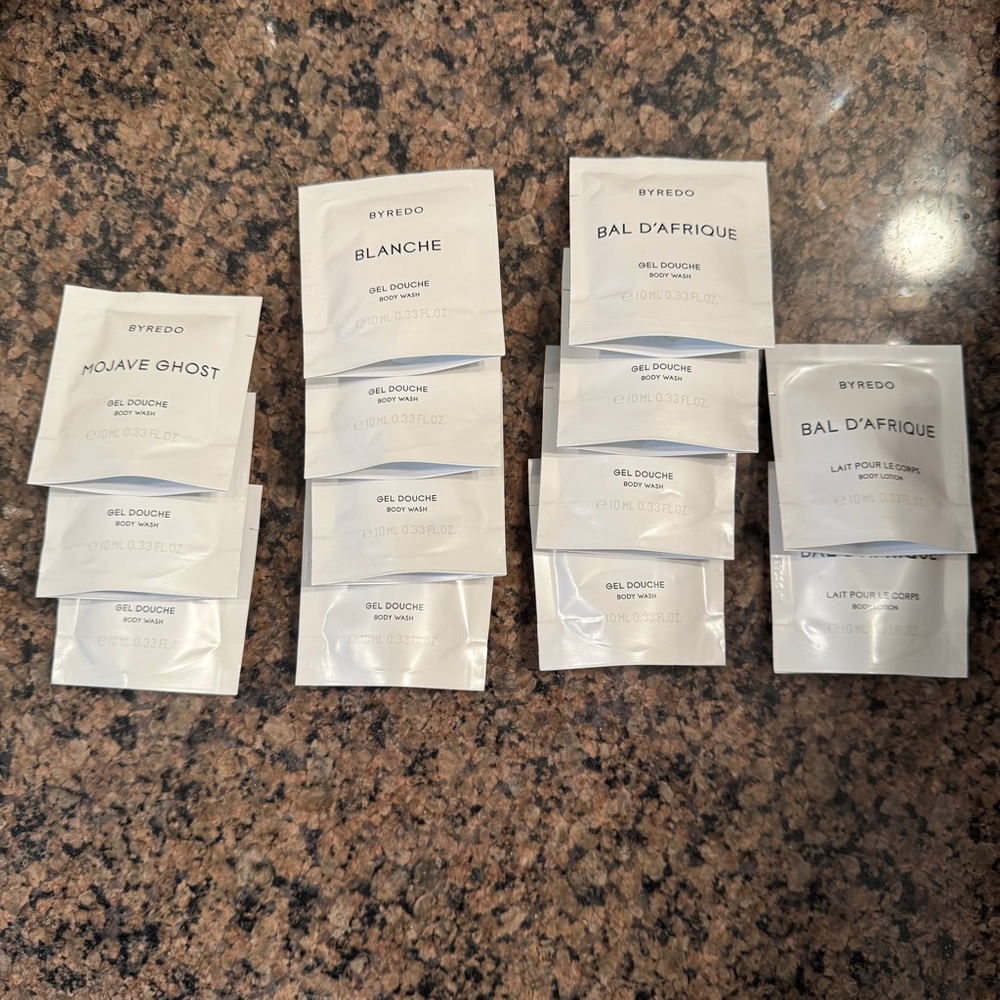 Byredo Shower Gel and body lotion